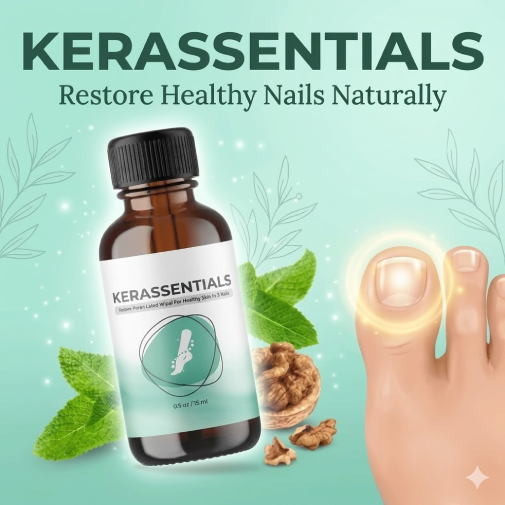 Liquid nail support formula with essential oils for healthy skin and nails